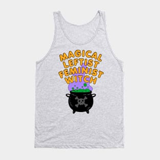 Magical leftist feminist witch Tank Top